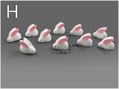 Mini-Tierfiguren aus Kunstharz