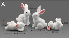 Mini-Tierfiguren aus Kunstharz