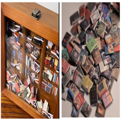 Anti-Angst Bücherregal Kleine Ornamente Entspannungsgeschenk