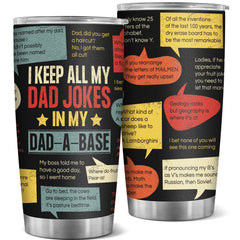 Dad Jokes Tumbler - Gifts For Dad