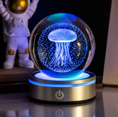 Décoration de bureau ciel étoilé en boule de cristal