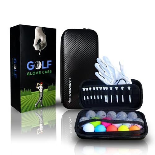 Golf Holder Case For Glove, Tees & Balls
