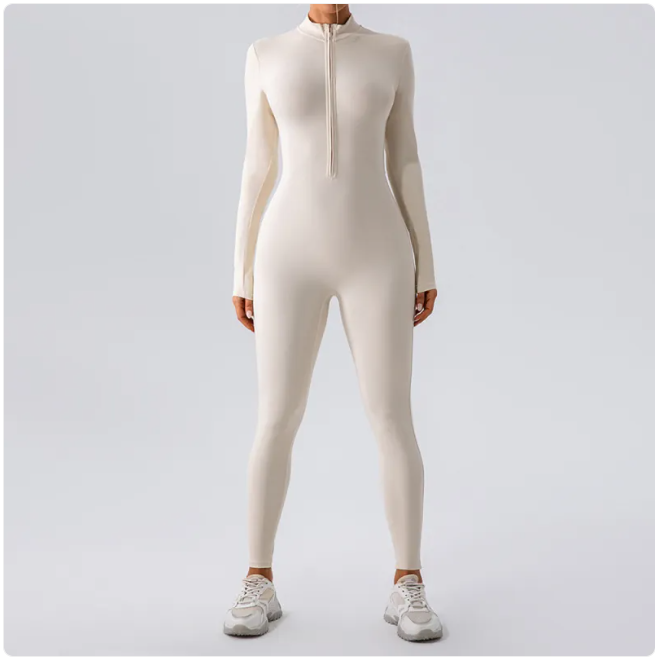 Combinaison de yoga doublée polaire