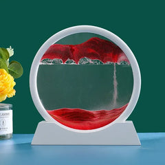 Sablier d'art cinétique 3D en sable pour cadeau de décoration intérieure