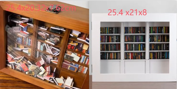 Petits ornements de bibliothèque anti-anxiété, cadeau de décompression